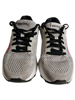 Saucony Grid Running Shoes Sneakers Women's US Size 7.5 Gray Pink S15387-1